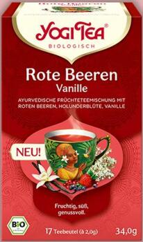 Tee Rote Beeren Vanille 17 Beutel